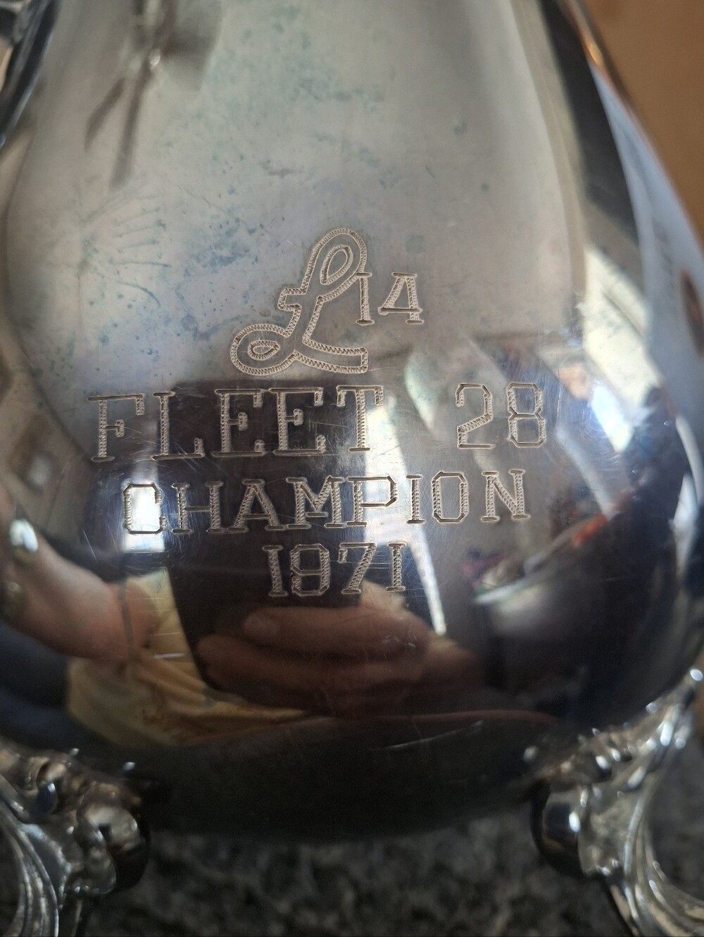 Vintage Style Silver Pitcher - Polished Silver Finish - Picture 2 of 5